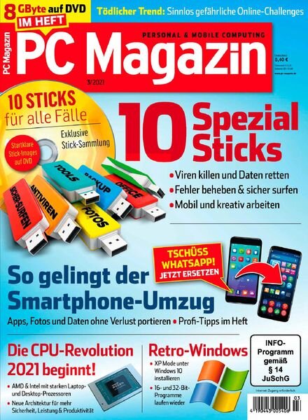 PC Magazin – Marz 2021 Cover