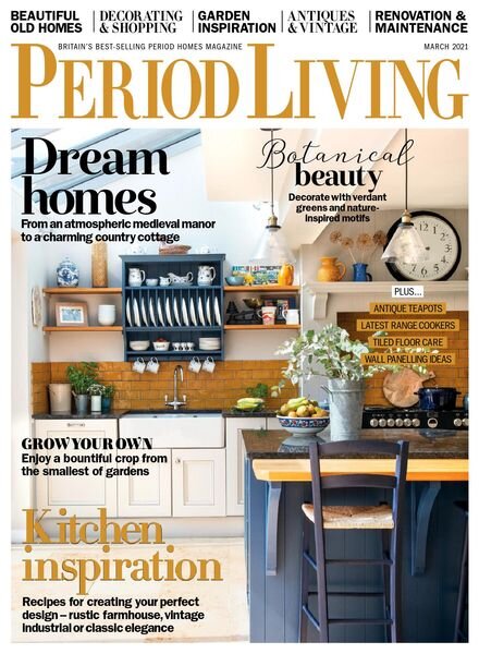 Period Living – March 2021 Cover