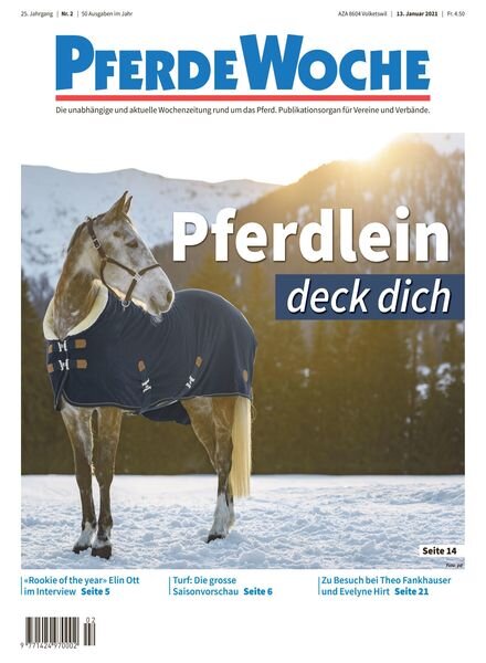 PferdeWoche – 13 Januar 2021 Cover