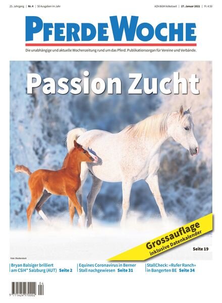 PferdeWoche – 27 Januar 2021 Cover