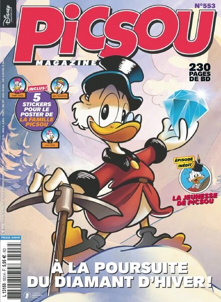 Picsou Magazine – janvier 2021 Cover