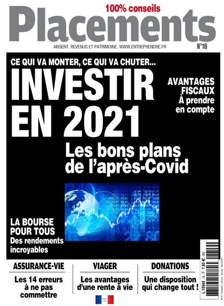 Placements – Janvier-Mars 2021 Cover