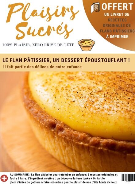Plaisirs Sucres – N 16 2021 Cover