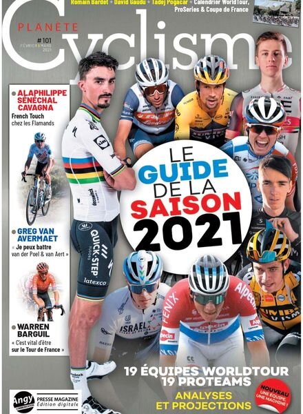 Planete Cyclisme – Fevrier-Mars 2021 Cover