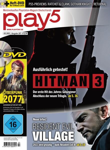Play4 Germany – Marz 2021 Cover