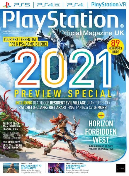 PlayStation Official Magazine UK – February 2021 Cover