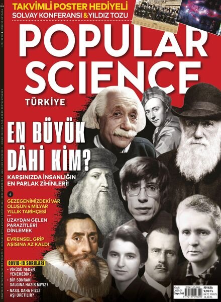 Popular Science Turkey – 31 Aralik 2020 Cover