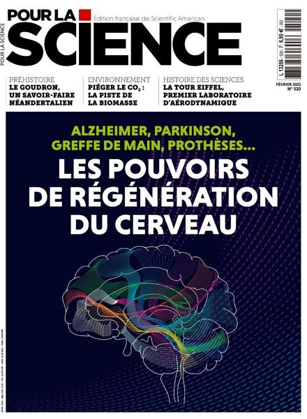 Pour la Science – Fevrier 2021 Cover