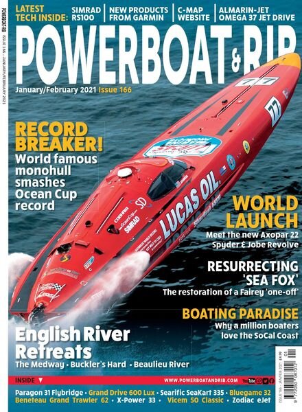 Powerboat & RIB – February 2021 Cover