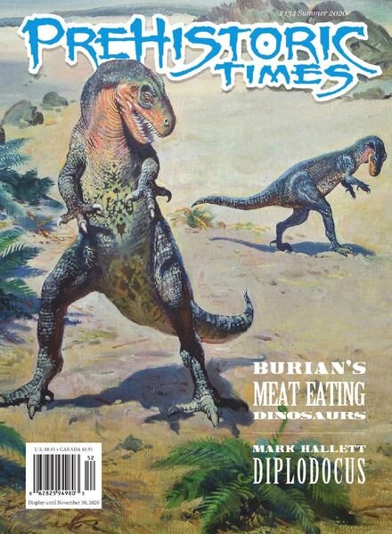Prehistoric Times – Issue 134 – Summer 2020 Cover