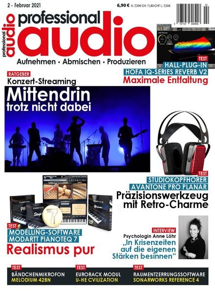 Professional Audio – Februar 2021 Cover