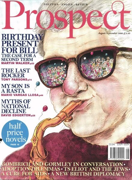 Prospect Magazine – August – September 1996 Cover