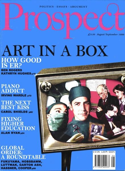 Prospect Magazine – August – September 1999 Cover