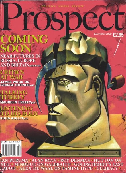 Prospect Magazine – December 1996 Cover