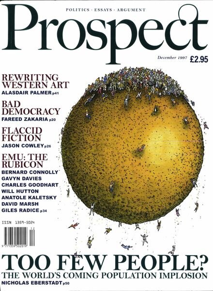 Prospect Magazine – December 1997 Cover