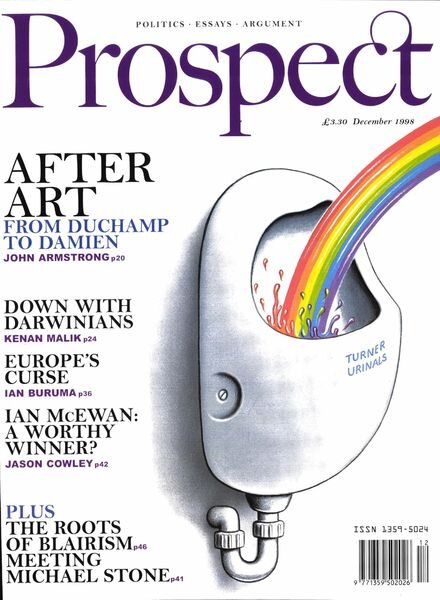 Prospect Magazine – December 1998 Cover