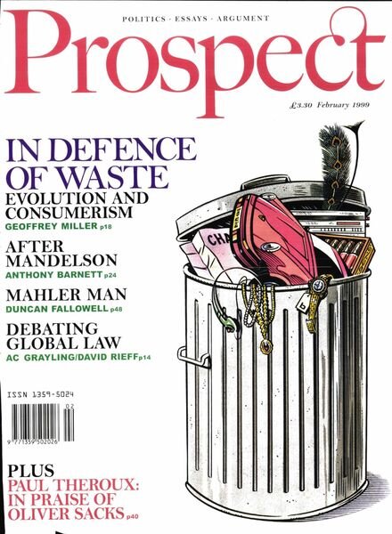 Prospect Magazine – February 1999 Cover
