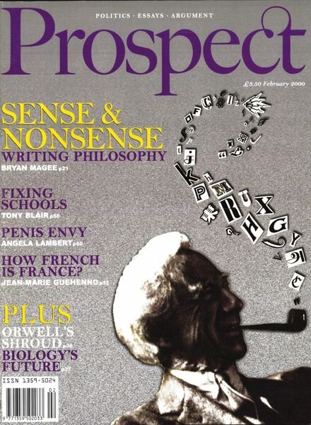 Prospect Magazine – February 2000 Cover