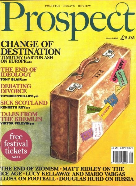 Prospect Magazine – June 1996 Cover