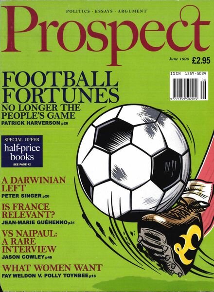 Prospect Magazine – June 1998 Cover