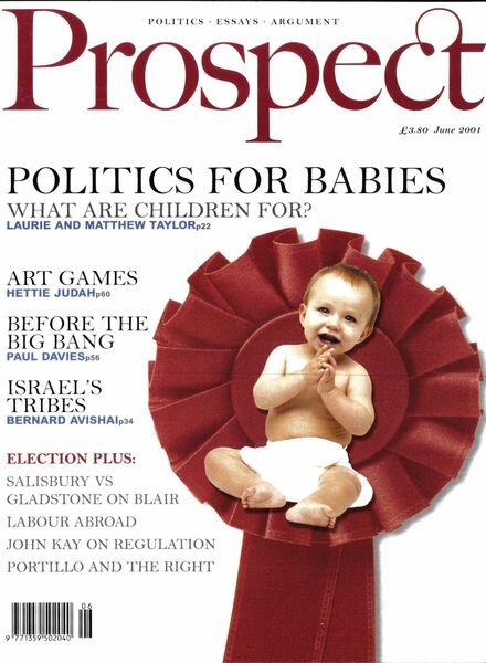Prospect Magazine – June 2001 Cover