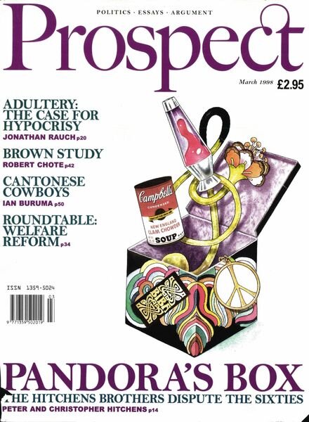 Prospect Magazine – March 1998 Cover