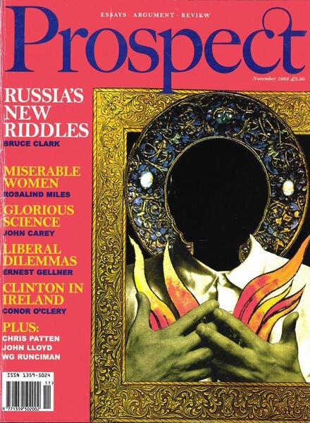 Prospect Magazine – November 1995 Cover