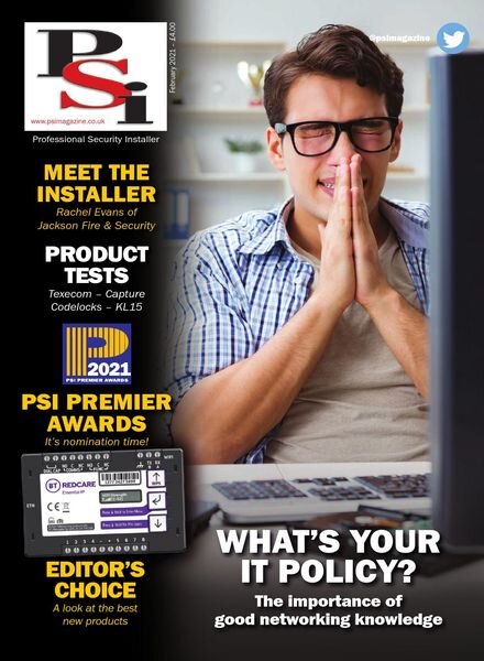 PSI Professional Security Installer – February 2021 Cover