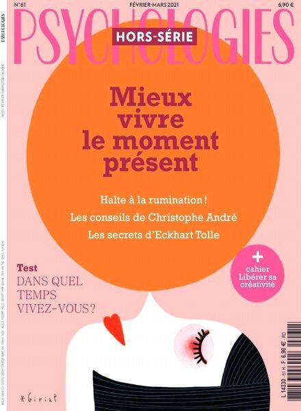 Psychologies – Hors-Serie – Fevrier-Mars 2021 Cover