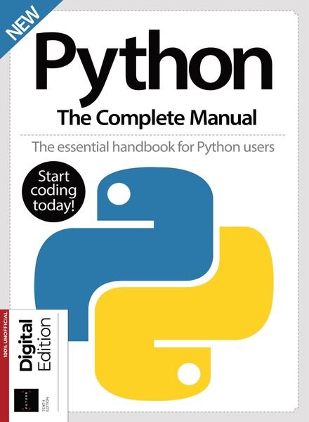 Python The Complete Manual – January 2021 Cover