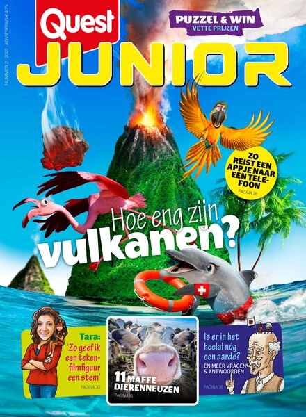 Quest Junior – februari 2021 Cover