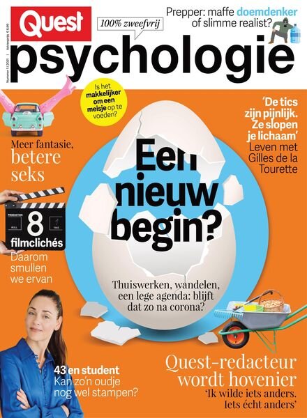 Quest Psychologie – februari 2021 Cover