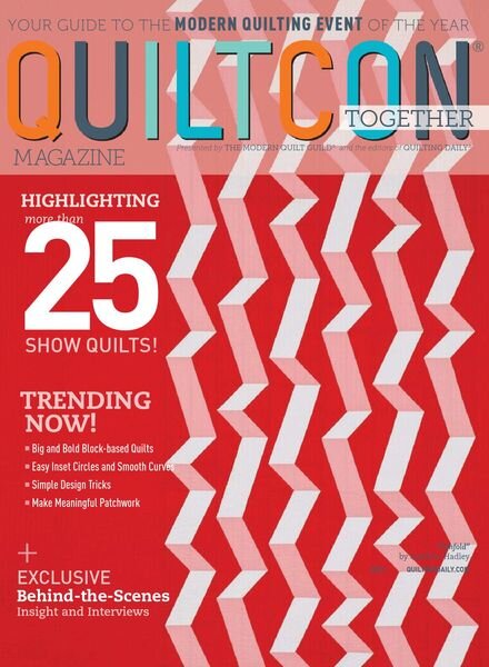 Quilting Arts – January-February 2021 Cover