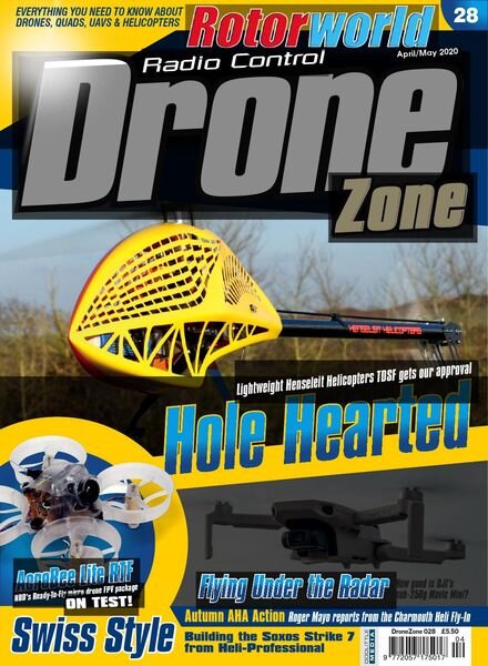 Radio Control DroneZone – Issue 28 – April-May 2020 Cover