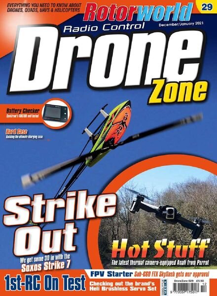 Radio Control DroneZone – Issue 29 – December 2020 – January 2021 Cover