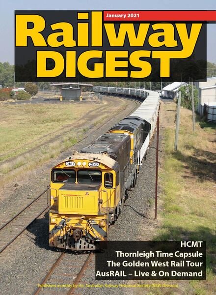 Railway Digest – January 2021 Cover