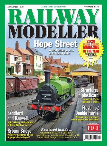 Railway Modeller – Issue 843 – January 2021 Cover