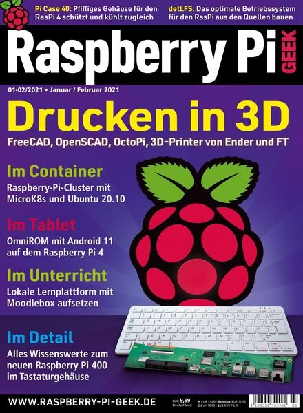 Raspberry Pi Geek – 03 Dezember 2020 Cover