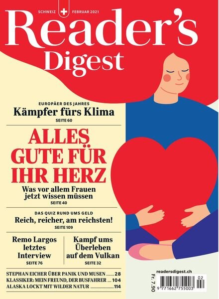 Reader’s Digest Schweiz – 25 Januar 2021 Cover