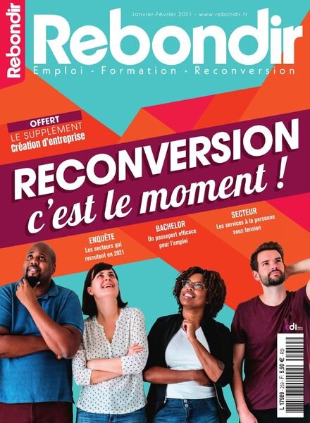 Rebondir – Janvier-Fevrier 2021 Cover