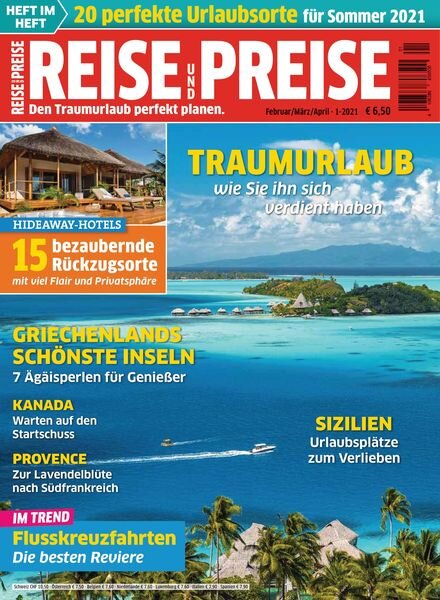 REISE & PREISE – 05 Januar 2021 Cover