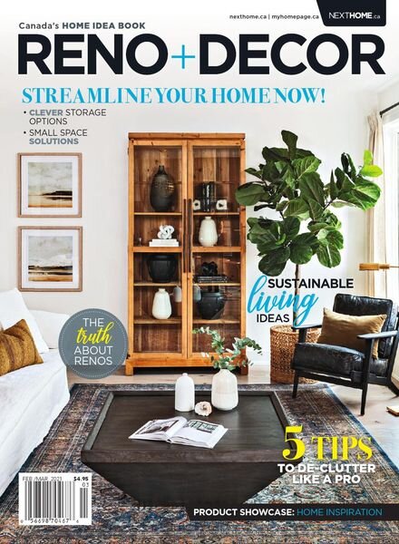Reno & Decor – February-March 2021 Cover