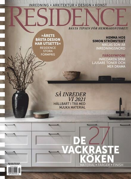 Residence – februari 2021 Cover