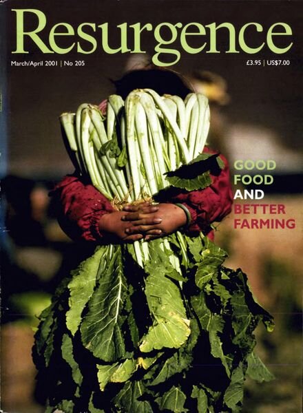 Resurgence & Ecologist – Resurgence, 205 – March – April 2001 Cover