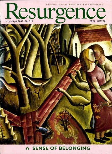 Resurgence & Ecologist – Resurgence, 211 – March-April 2002 Cover