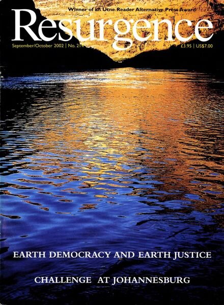 Resurgence & Ecologist – Resurgence, 214 – Sepember – October 2002 Cover