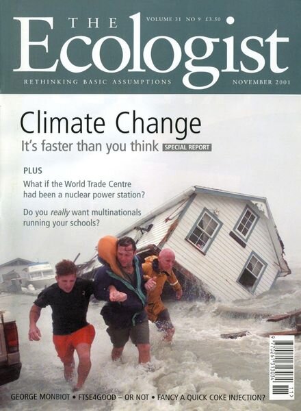 Resurgence & Ecologist – Ecologist, Vol 31 N 9 – November 2001 Cover
