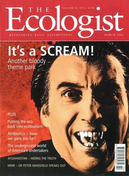 Resurgence & Ecologist – Ecologist, Vol 32 N 2 – March 2002 Cover