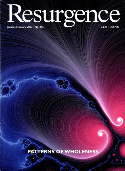 Resurgence & Ecologist – Resurgence, 216 – January – Febriary 2003 Cover