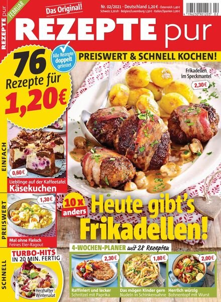 REZEPTE pur – 13 Januar 2021 Cover